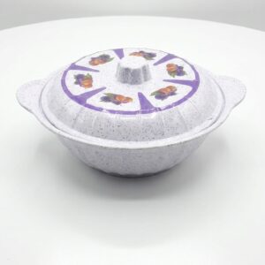Melaline table casserole (Bowl and cover)